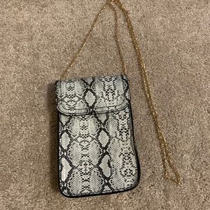 Snakeskin bag